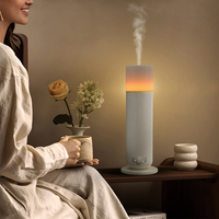 Diffuseur d'huiles essentielles intelligent sans eau, électrique, en plastique, personnalisable, contrôlé par application et télécommande, pour la maison, le bureau et la nuit