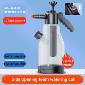 Bomba de presión manual de 2L, rociador de espuma, rociador de agua, Cañón de espuma presurizado manual, botella de spray de <span class=keywords><strong>lavado</strong></span>, detalles de coche - Product Image 3