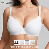 Sujetadores Push-Up con Aros y Forro para Mujer Waistdear, Lencería con Soporte Medio, Sujetador Sin Costuras para Uso Diario