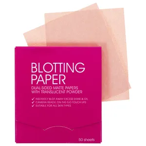 Best Selling custom Portable Facial Tissue Oil Absorbing Sheets Oil Blotting Paper For Oily Skin