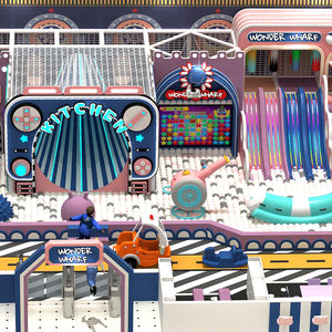 Équipement d'aire de jeux intérieure <span class=keywords><strong>pour</strong></span> enfants Château coquin avec toboggan à balles Aire de jeux <span class=keywords><strong>pour</strong></span> tout-petits <span class=keywords><strong>Parc</strong></span> d'attractions <span class=keywords><strong>pour</strong></span> bébés et enfants - Product Image 6