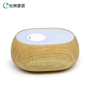 Donatello Wood Grain Humidifier 0.5-1L With Essential <b>Oil</b> <b>Diffuser</b> For Home Aromatherapy Desktop Use - Product Image 2