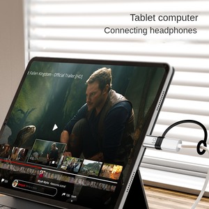 อะแดปเตอร์ Lto Type C OTG <span class=keywords><strong>แปลง</strong></span>สัญญาณเสียง HiFi สำหรับ iPhone iPad ซิงค์ข้อมูล ไมโครโฟน ยูเอสบีดิสก์ เมาส์ คีย์บอร์ด เชื่อมต่อ ถ่ายโอนไฟล์ - Product Image 3