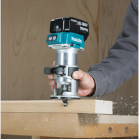 Prix d'usine Makita DRT52 18V Défonceuse sans fil sans balais pour le rainurage et le chanfreinage du bois en menuiserie