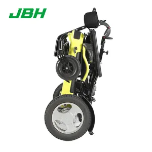 JBH Китай, Лидер продаж, портативная складная электрическая инвалидная коляска, легкое электрическое колесное кресло с CE