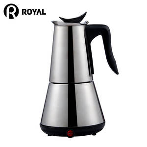 2025 italien électrique Moka Pot nouvelle Innovation cuisinière expresso cafetière avec Base chauffante <span class=keywords><strong>accessoire</strong></span> de cuisine écologique - Product Image 1