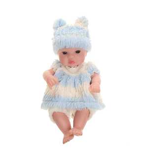 Vente en gros de poupées reborn en vinyle de 12 pouces, bébé réaliste, en silicone, fait à la main, cadeau d'anniversaire pour fille - Product Image 2