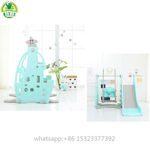 QX indoor diapositive bambino altalena set <span class=keywords><strong>parco</strong></span> <span class=keywords><strong>giochi</strong></span> al coperto bambino scivolo coperto con swing set - Product Image 2
