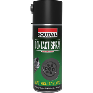 Soudal 400 ml Désoxydant huileux pour contacts électriques Contact Matériaux Produit - Product Image 2