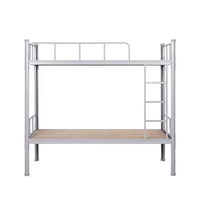 Vente en gros de lits superposés à étages en métal et en fer Lits de dortoir d'école pour adultes et enfants à domicile pour chambre à coucher et appartement