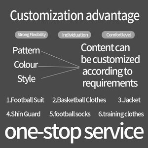 Yeni erkek spor takım futbol formaları erkek futbol üniformaları eğitim üniformaları özelleştirilmiş boş takım yüksek kalite Suit - Product Image 6