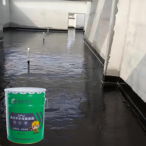 Revêtement imperméabilisant à base d'eau en polyuréthane à bulles haute performance pour les projets de construction de murs de sous-sol, de carrelage et de tunnels - Product Image 6