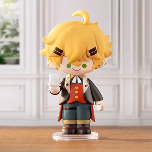 Figura de Acción de Anime de la Serie Chibi de <span class=keywords><strong>Genshin</strong></span> Impact Dress-up Dreams, Resina de PVC, Escala 1/12, 8 cm, Adorno para Bolsa, Figuras para el Hogar - Product Image 4