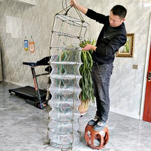 Filet de lanterne en HDPE japonais pour la culture de pétoncles, pré-équilibré et équilibré pour les mollusques / culture de pétoncles / culture de vieria - Product Image 4