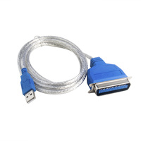 Cable de impresora Centronic de 25 pines CN36, USB 2,0 a paralelo, IEEE 1284, 1, 2, 2,