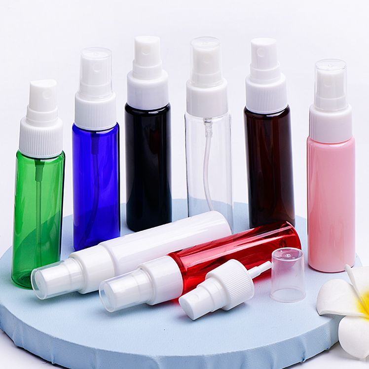 Clear bottle + white sprayer