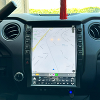 Pheonixautomotive Tablet Dashboard Headunite Tesla Style Écran Vertical GPS Navigation Radio pour Toyota Tundra 2014 - 2021
