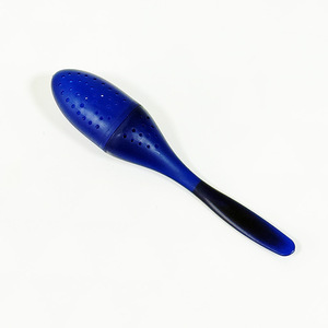 Blue Plastic Teaspoon For Tea Brewing Reusable Cartoon Design Cylinder Shape - Product Image 3