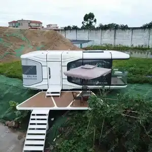 Sunnysky prefab container house modular trailer house space capsule office Fantastic and Modern Capsule Tiny House