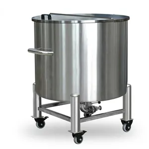 Food Grade Liquid Olive Oil Beverage Liquid Buffer Tank Holding Stainless Steel Storage Tank