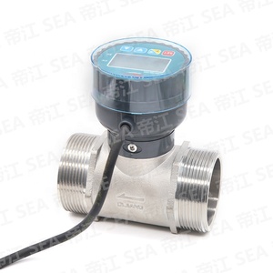 Màn Hình Hiển Thị Kỹ Thuật Số LCD Truyền Thông Bánh Xe RS485 Đồng Hồ Đo Lưu Lượng & Tốc Độ Dòng Chảy Kiểm Soát Lưu Lượng DN50 2 ''Ren SUS - Product Image 2