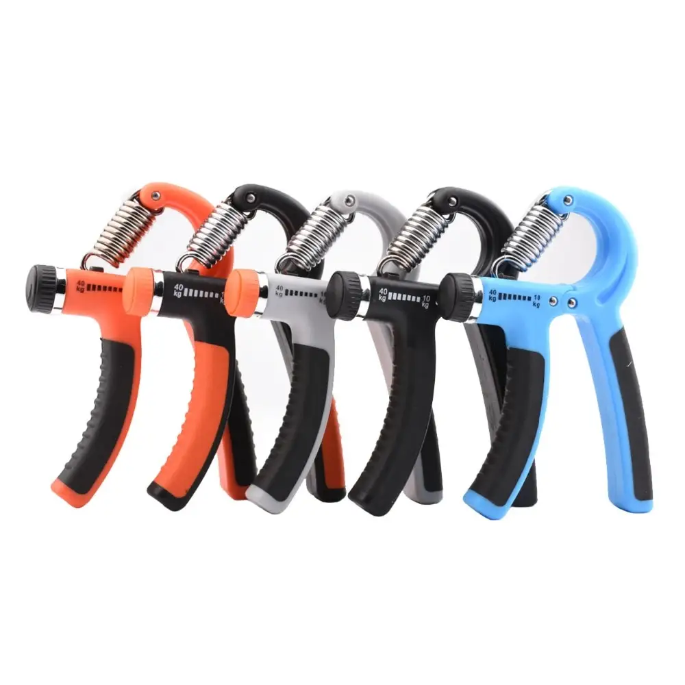 Gym Fitness Men Adjustable Finger Heavy Exerciser Strength Hand Gripper Trainer Hand Grip for Muscle Recovery