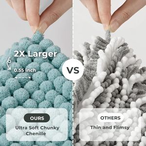 Tappetino da Bagno <span class=keywords><strong>in</strong></span> Peluche Spesso e Morbido con Base <span class=keywords><strong>in</strong></span> Gomma Termofusibile, Lavabile <span class=keywords><strong>in</strong></span> <span class=keywords><strong>Lavatrice</strong></span>, Set <span class=keywords><strong>di</strong></span> <span class=keywords><strong>Tappeti</strong></span> per Vasca e Doccia, Accessori per Arredo Casa - Product Image 3