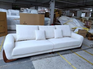 KMJ <span class=keywords><strong>Divano</strong></span> Letto Nordico per <span class=keywords><strong>Soggiorno</strong></span>, Struttura in Legno, Tessuto Moderno Minimalista, Set di Divani per Arredamento <span class=keywords><strong>Soggiorno</strong></span> - Product Image 6