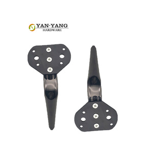 Gambe per <span class=keywords><strong>Divano</strong></span> YANYANG, Supporto Conico Inclinato 15cm, Piedi in Metallo Affusolati per Tavolo e Letto, 6 Pollici - Product Image 3