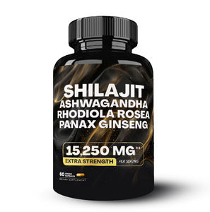 OEM Shilajit-Kapseln Ashwagandha Shilajit Rhodiola Rosea Panax 8-in-1 Komplex Kapseln Shilajit Pflanzliche Nahrungsergänzungsmittel - Product Image 6