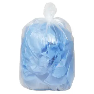 Hot Water Cold Dissolve Quick PVA Water Soluble Plastic bag Wash Laundry Bag produce