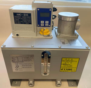Lubrifiez le système de lubrification d'huile de pompe à engrenages intermittente automatique AMO-IIIDS le réservoir en métal de 100V 4L - Product Image 1