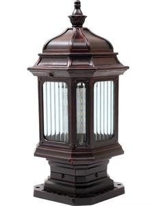 Наружная Минималистичная лампа на дверной столб E27, алюминиевая + стеклянная лампа для газона для виллы, сада, газона, входной дверной столб, светильник - Product Image 2