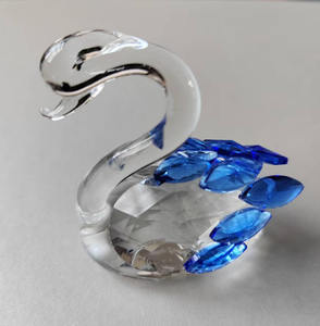 2025 распродажа, маленькая фигурка лебедя с кристаллами - Product Image 4