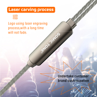SOMIC TONE S606 Earbud Ponsel 3.5mm In-Ear Berkabel Handsfree Headset Gaming dengan Mikrofon untuk Ponsel Samsung Android
