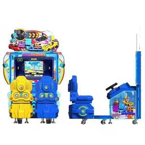 Máquina de Juego Arcade de Alta Gama para Dos Jugadores, Simulador de Carreras Comercial, Juego de Movimiento Operado con Monedas - Product Image 3