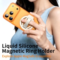 Soporte de Anillo Magnético de Silicona Personalizable de Fábrica OEM ODM, Soporte Giratorio 360° para Teléfono, Soporte de Anillo para Dedo, Uso Versátil