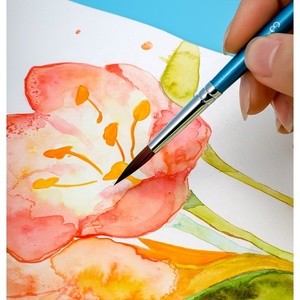 Nouvelle marque de gros tube en aluminium personnalisé en usine 12 couleurs ensemble de peinture <span class=keywords><strong>à</strong></span> l'eau pour le plaisir et l'outil d'apprentissage - Product Image 3