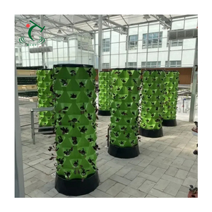 Système agricole vertical de <span class=keywords><strong>jardin</strong></span> de tour hydroponique rotatoire pour <span class=keywords><strong>des</strong></span> herbes de laitue de fraise - Product Image 5