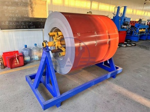 Totalmente automático para la venta Tira de acero Máquina desenrolladora manual Manuel Decoiler Soporte de alimentación - Product Image 4