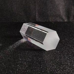 맞춤형 스몰 사이즈 육각형 라이트 가이드 프리즘 하이 퀄리티 광학 K9 유리 태양 광 발전 프리즘 - Product Image 3