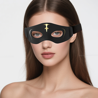 Masque de massage oculaire LED portable 2025 RainBow avec logo personnalisé, thérapie par la chaleur et la lumière rouge, ODM