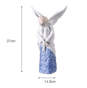 Style européen moderne maison salon TV armoire à vin décoration céramique ailes d'<span class=keywords><strong>ange</strong></span> cadeau <span class=keywords><strong>poterie</strong></span> et émail Genre - Product Image 4