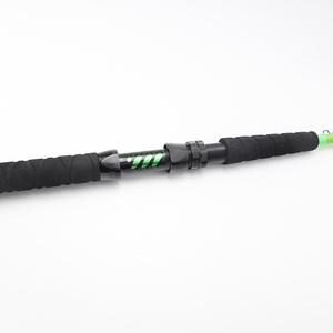 Canne à pêche FISHINGFANS 7'6\" 1 pièce 10-50LB à action lente, poignée en EVA, anneaux en acier inoxydable, carbone/verre pour la pêche au <span class=keywords><strong>silure</strong></span> en rivière et en ruisseau - Product Image 5