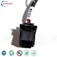 Kabel Adaptor Elektronik USB-A Male ke Konektor JAE, Berlapis Timah, Isolasi PVC, 1m, 220V