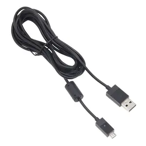 Cavo di ricarica Micro USB Extra lungo 2.75m gioco gioca linea di cavo di ricarica per cavi di controllo Sony PlayStation PS4 Xbox One