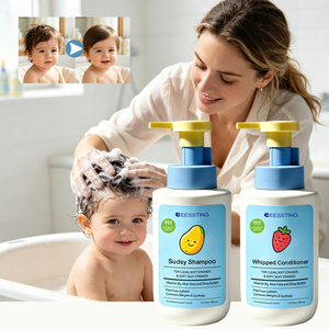 Champú y Acondicionador Orgánico para el Cuidado del Cabello de Bebés, Vegano, Natural, Hidratante, Nutritivo y Anticaspa, al por Mayor - Product Image 1