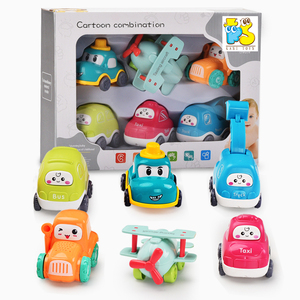 Caida-jeux de voiture en plastique pour enfants, modèle réduit de taxi, bus, jouets de <span class=keywords><strong>dessin</strong></span> <span class=keywords><strong>animé</strong></span>, pour les petits, 2019 - Product Image 1