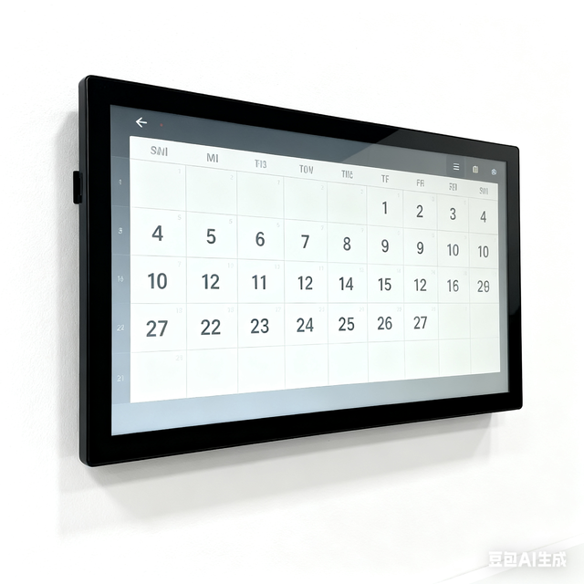 Ultra Thin All-in-one 15.6'' Wall Planner Calendar Digital Signage and Display Multi Install Methods Android11 Advertising Totem