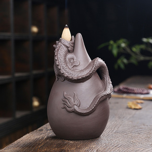 Décor moderne de bureau à domicile brûleur d'encens à cascade arabe brûleur d'encens à reflux chinois créatif <span class=keywords><strong>Dragon</strong></span> - Product Image 3